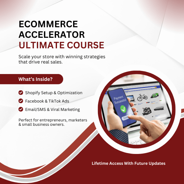 Ecommerce Accelerator Course